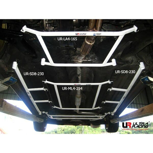 Ultra Racing 8-Point Side/Other Brace (UR-SD8-230P(B))